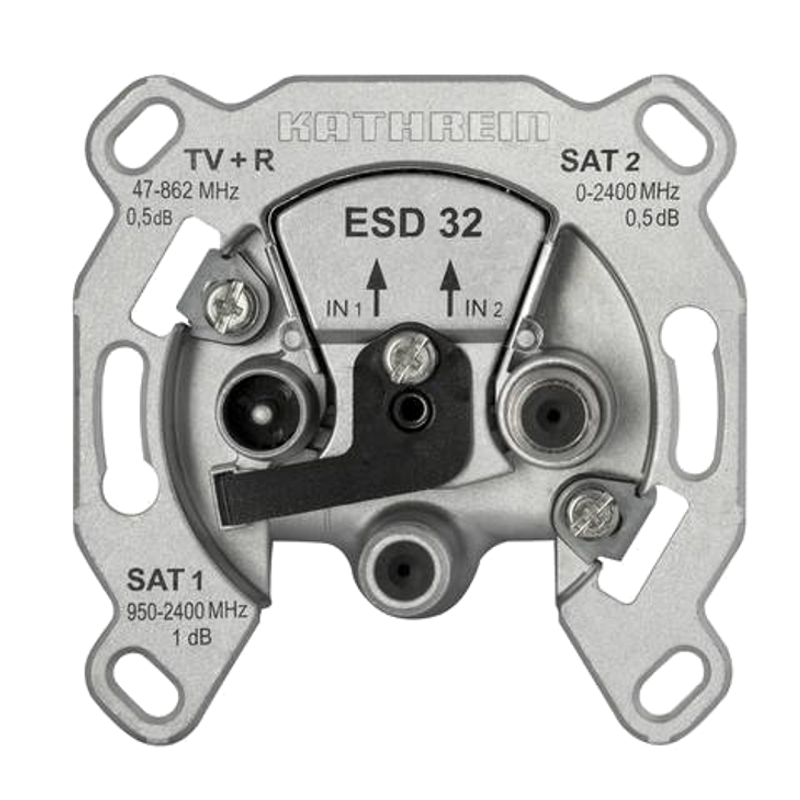 KATHREIN ESD32 TV-Radio-SAT Stichleitungsdose