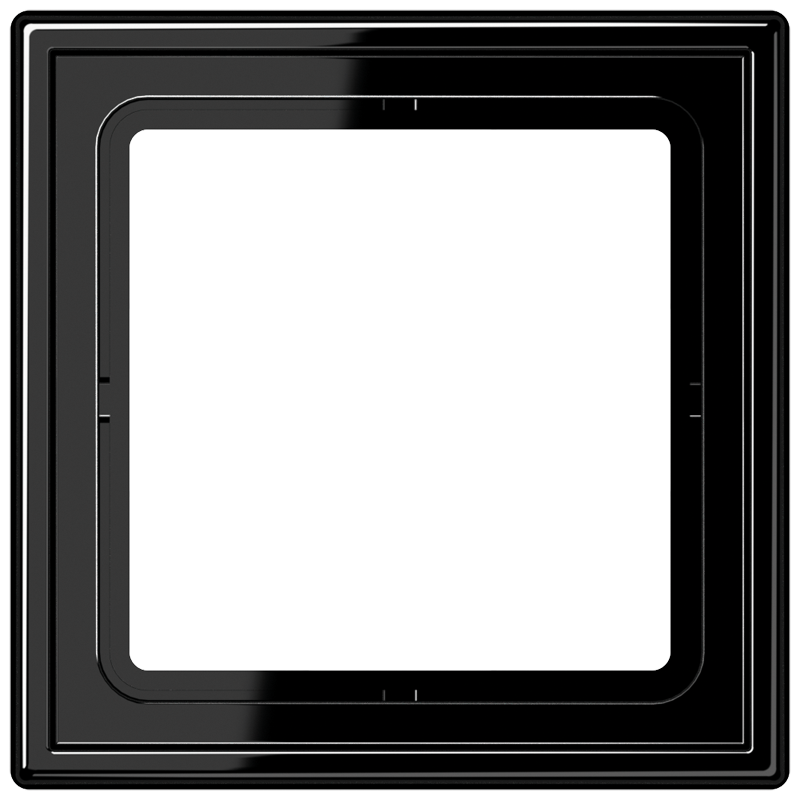 JUNG LS981SW Rahmen 1-Fach LS-Serie Schwarz JUNG LS981SW Rahmen 1-Fach LS-Serie Schwarz