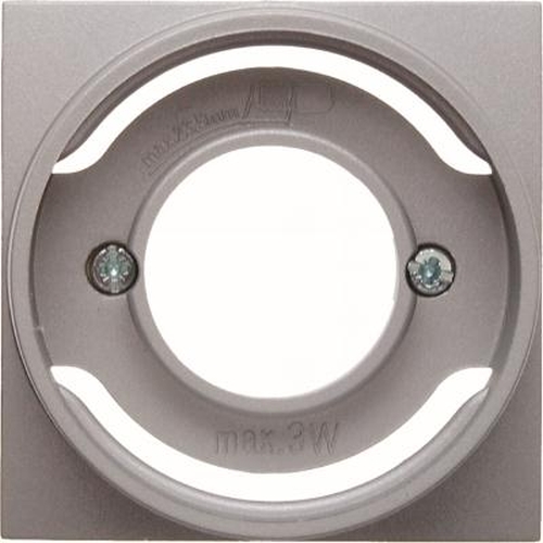 Berker 11981404 Zentralstück für Lichtsignal E14 B.7 Alu, Matt Berker 11981404 Zentralstück für Lichtsignal E14 B.7 Alu, Matt