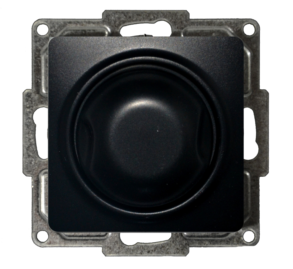 Moderna Dreh-Dimmer 600W Schwarz Moderna Dreh-Dimmer 600W Schwarz