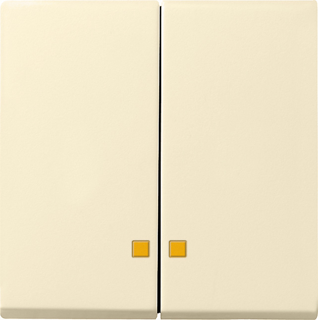 GIRA 363101 Kontroll-Serien-Wippe Cremeweiß-Glänzend