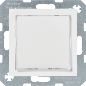 Berker LED-Signallicht, weiße Beleuchtung S.1/B.3/B.7 Polarweiß Matt Berker LED-Signallicht, weiße Beleuchtung S.1/B.3/B.7 Polarweiß Matt