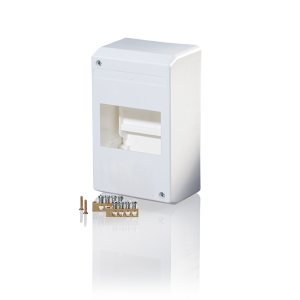 F-Tronic 7260013 AP Automatenkasten 160x94x65mm,4 Module mit N/PE-Klemmen F-Tronic 7260013 AP Automatenkasten 160x94x65mm,4 Module mit N/PE-Klemmen