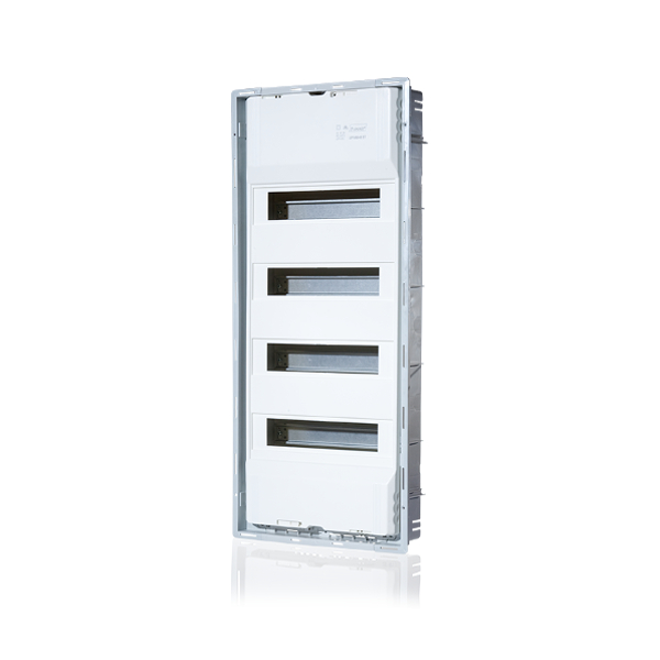 F-Tronic 7210031 Unterputz Kleinverteiler Jumbo 4-Reihig 48+8 Module F-Tronic 7210031 Unterputz Kleinverteiler Jumbo 4-Reihig 48+8 Module