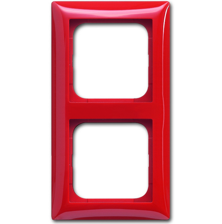 Busch-Jaeger 1722-917 Rahmen 2-Fach Balance SI Rot Busch-Jaeger 1722-917 Rahmen 2-Fach Balance SI Rot