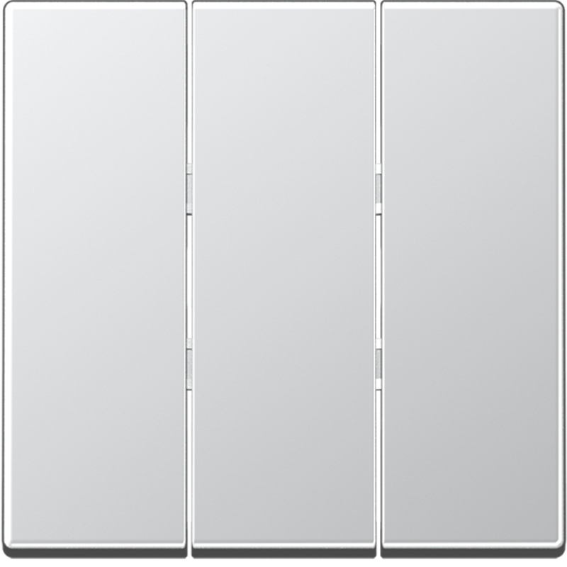 JUNG A593BFAL Wippe 3-Fach Schalter Aluminium JUNG A593BFAL Wippe 3-Fach Schalter Aluminium