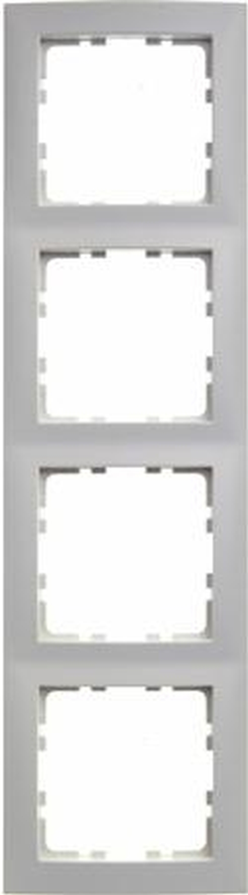 Berker 10148989 Rahmen 4Fach S.1 Polarweiß, Glänzend Berker 10148989 Rahmen 4Fach S.1 Polarweiß, Glänzend