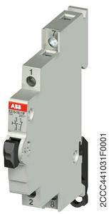 ABB E215-16-11F Taster Schwarz 16A 1S+1Ö 250VAC