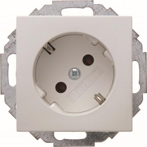Berker 47278989 Steckdose SCHUKO 45° S.1 Polarweiß, Glänzend Berker 47278989 Steckdose SCHUKO 45° S.1 Polarweiß, Glänzend