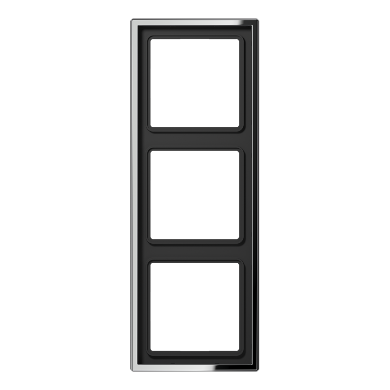 JUNG GCR2983 Rahmen 3-Fach LS-Serie Glanz-Chrom JUNG GCR2983 Rahmen 3-Fach LS-Serie Glanz-Chrom