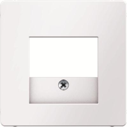 Berker 10336089 Zentralstück mit TAE-Ausschnitt Q.1/Q.3 Polarweiß, Samt Berker 10336089 Zentralstück mit TAE-Ausschnitt Q.1/Q.3 Polarweiß, Samt
