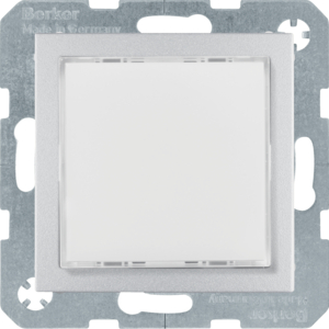 Berker 29521404 LED-Signallicht, rote/grüne Beleuchtung B.7 Alu Matt, Lackiert Berker 29521404 LED-Signallicht, rote/grüne Beleuchtung B.7 Alu Matt, Lackiert