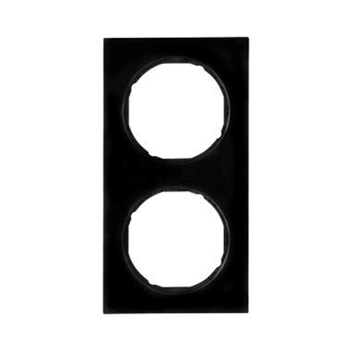 Berker 10122245 Rahmen 2Fach R.3 Schwarz, Glänzend Berker 10122245 Rahmen 2Fach R.3 Schwarz, Glänzend