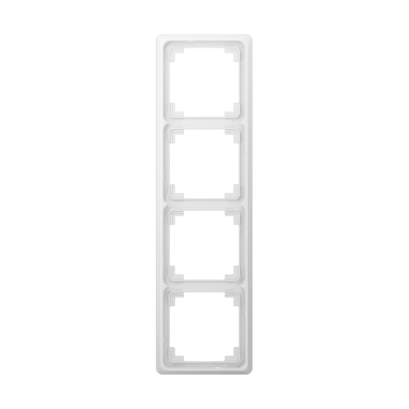 JUNG CDP584WW Rahmen 4-Fach Alpinweiß JUNG CDP584WW Rahmen 4-Fach Alpinweiß