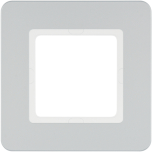 Berker 10116184 Rahmen 1Fach, Berker Q.7, Alu Samt, Lackiert Berker 10116184 Rahmen 1Fach, Berker Q.7, Alu Samt, Lackiert