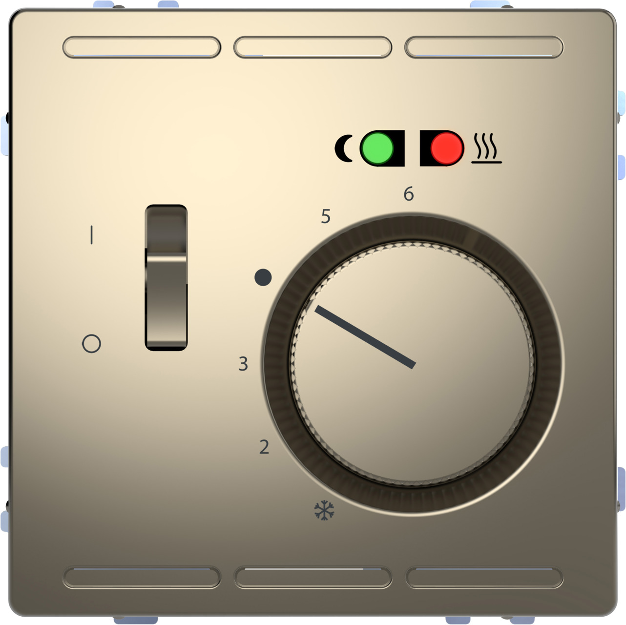 Merten MEG5764-6050 Fußbodentemperaturregler Wechsler 230V Merten MEG5764-6050 Fußbodentemperaturregler Wechsler 230V