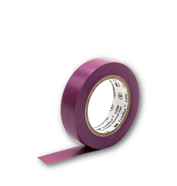 3M Isolierband 10m 15mm Breit Violett 3M Isolierband 10m 15mm Breit Violett