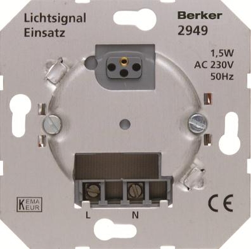 Berker 2949 Info-Lichtsignal Modul-Einsätze