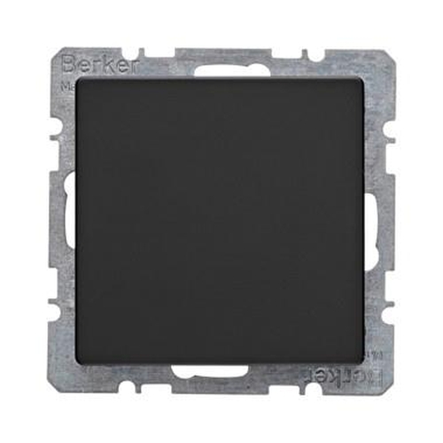 Berker 6710096086 Q.1 Q.3 Blindverschluss mit Zentralstück Anthrazit Samt Berker 6710096086 Q.1 Q.3 Blindverschluss mit Zentralstück Anthrazit Samt