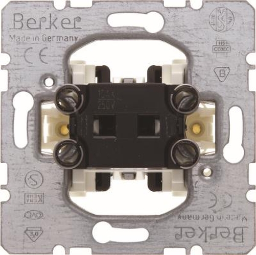 Berker 503150 Taster, Schließer für Hohlwandmontage, Modul-Einsätze Berker 503150 Taster, Schließer für Hohlwandmontage, Modul-Einsätze