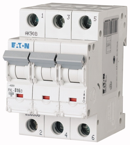 Eaton PXL-C16/3 Leitungsschutzschalter 3-Polig C16A Eaton PXL-C16/3 Leitungsschutzschalter 3-Polig C16A