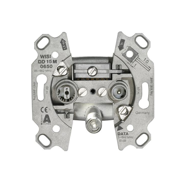 Wisi DD15M0650 Multimedia Durchgangsdose Wisi DD15M0650 Multimedia Durchgangsdose