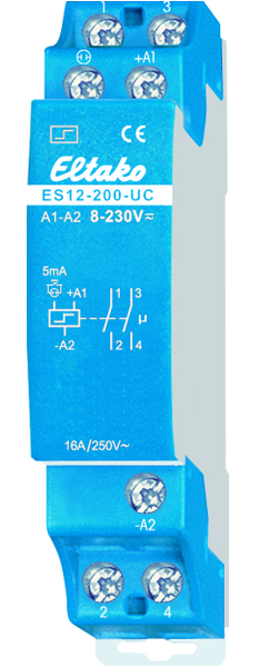 Eltako ES12-200UC Stromstoßschalter Schließer