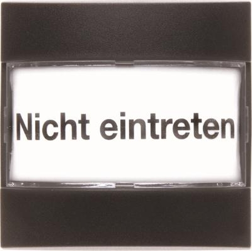 Berker 13451606 Info-Lichtsignalaufsatz mit 5 Schriftfolien B.3/B.7 Anthrazit, Matt Berker 13451606 Info-Lichtsignalaufsatz mit 5 Schriftfolien B.3/B.7 Anthrazit, Matt