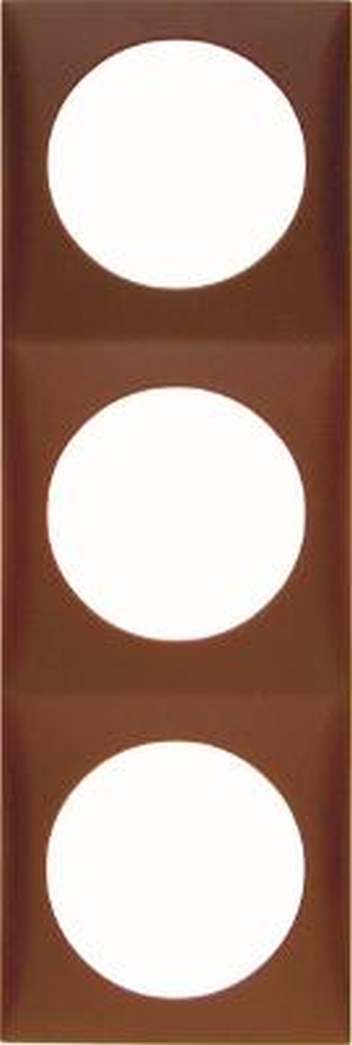 Berker 918192511 Rahmen 3Fach, Integro Flow, Braun Matt Berker 918192511 Rahmen 3Fach, Integro Flow, Braun Matt