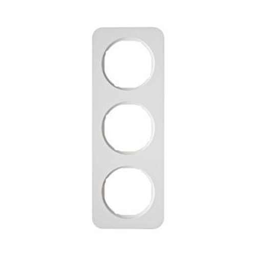 Berker 10132189 Rahmen 3Fach R.1 Polarweiß, Glänzend Berker 10132189 Rahmen 3Fach R.1 Polarweiß, Glänzend