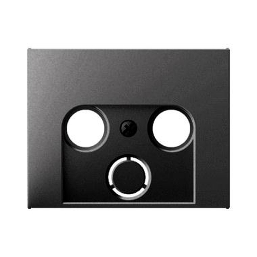 Berker 12017016 Zentralstück für Antennen-Steckdose 2- und 3Loch K.1 Anthrazit, Matt Berker 12017016 Zentralstück für Antennen-Steckdose 2- und 3Loch K.1 Anthrazit, Matt