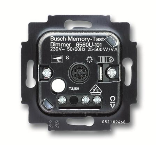 Busch-Jaeger 6560U-101 Tastdimmer-Einsatz 20-500W