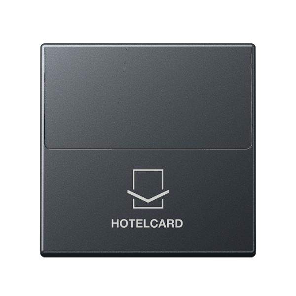 JUNG A590CARDANM Hotelcard-Schalter Anthrazit-Matt JUNG A590CARDANM Hotelcard-Schalter Anthrazit-Matt