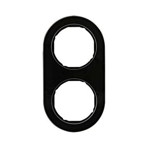 Berker 10122016 Rahmen 2Fach Serie R.Classic Glas, Schwarz Berker 10122016 Rahmen 2Fach Serie R.Classic Glas, Schwarz