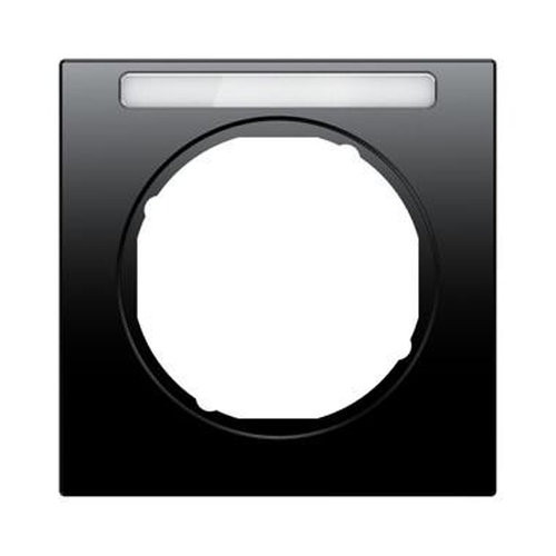 Berker 10112235 Rahmen 1Fach mit Beschriftungsfeld R.3 Schwarz, Glänzend Berker 10112235 Rahmen 1Fach mit Beschriftungsfeld R.3 Schwarz, Glänzend
