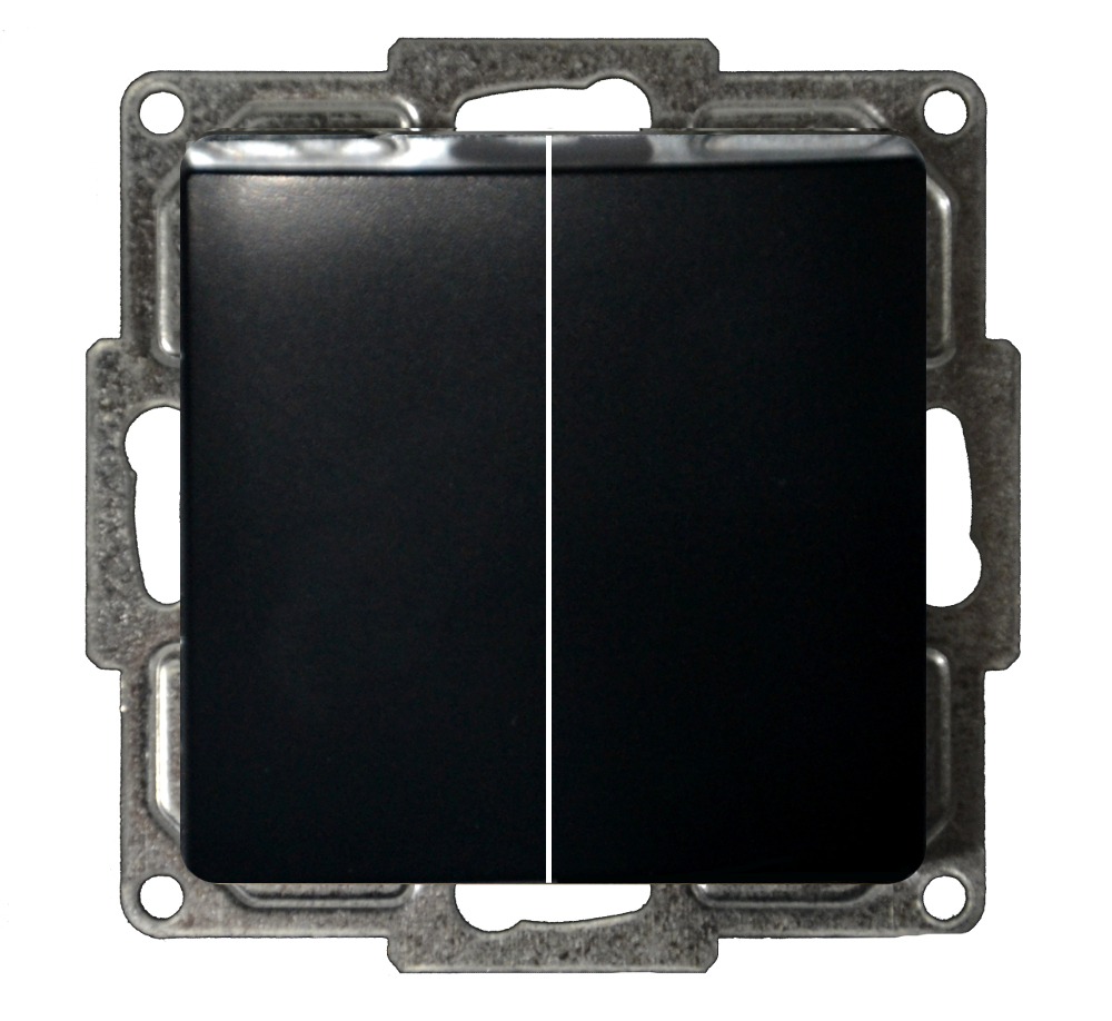 Moderna Serienschalter Schwarz Moderna Serienschalter Schwarz