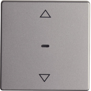 Berker 85241124 Jalousie-Taste Q.1/Q.3 Alu Samt, Lackiert Berker 85241124 Jalousie-Taste Q.1/Q.3 Alu Samt, Lackiert