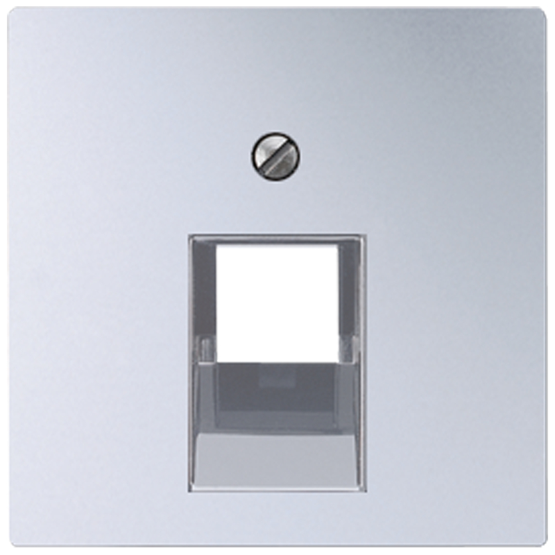JUNG A569-1PLUAAL Abdeckung 1-Loch IAE/UAE Aluminum JUNG A569-1PLUAAL Abdeckung 1-Loch IAE/UAE Aluminum