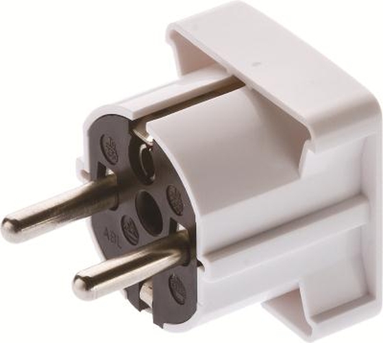 Berker 4606 Winkelstecker SCHUKO Verbindungssysteme Weiß Berker 4606 Winkelstecker SCHUKO Verbindungssysteme Weiß