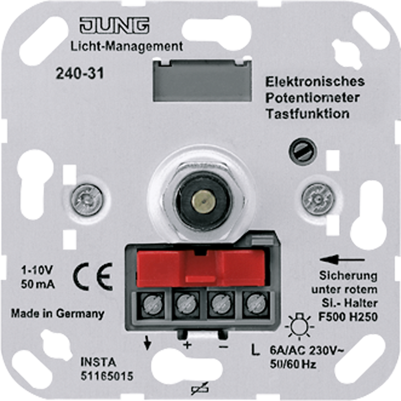 JUNG 240-31 Elektronisches Potentiometer-Einsatz