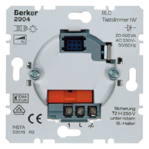 Berker 2904 BLC Tastdimmer Einsätz NV Hauselektronik