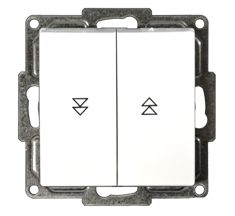 Moderna Jalousietaster Alpinweiß Moderna Jalousietaster Alpinweiß