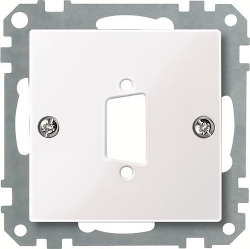 Merten 467625 Zentralplatte für D-Subminiatur-Steckverbinder 9-Polig Aktivweiß-Glänzend Merten 467625 Zentralplatte für D-Subminiatur-Steckverbinder 9-Polig Aktivweiß-Glänzend