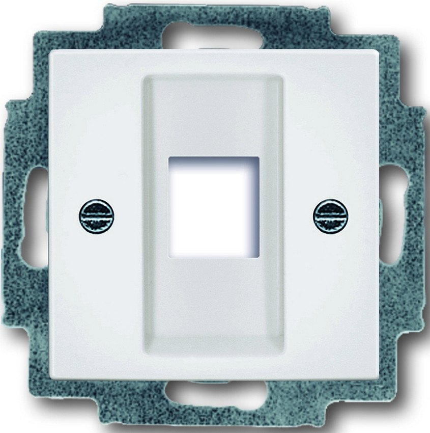 Busch-Jaeger 2561-212 Abdeckung Modular-Jack 1-Fach Cremeweiß Busch-Jaeger 2561-212 Abdeckung Modular-Jack 1-Fach Cremeweiß