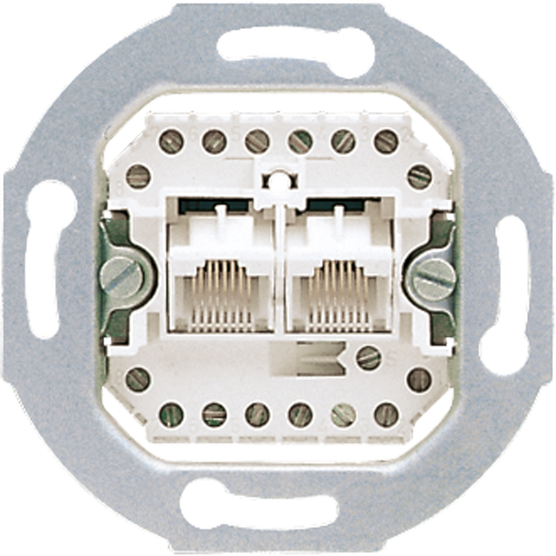JUNG UAE8-8UPO IAE/UAE-Anschlussdose 2-Fach