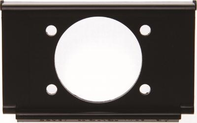 BBerker 111105 Montageplatte für XLR-Einbaubuchse P-Serie Zubehör Schwarz BBerker 111105 Montageplatte für XLR-Einbaubuchse P-Serie Zubehör Schwarz