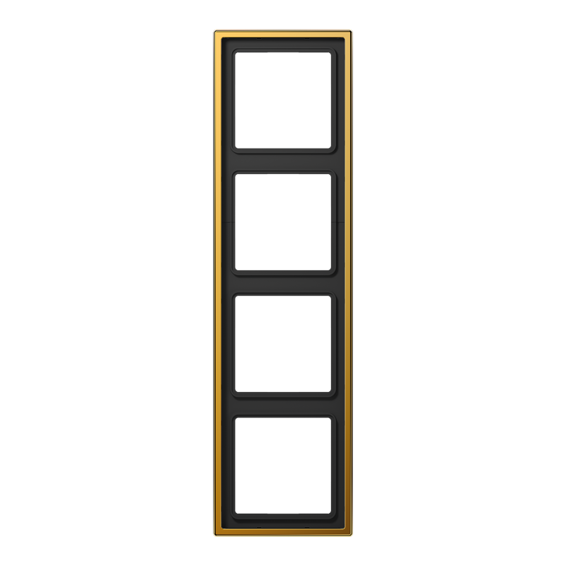 JUNG LS984GGO Rahmen 4-Fach LS-Serie Vergoldet JUNG LS984GGO Rahmen 4-Fach LS-Serie Vergoldet