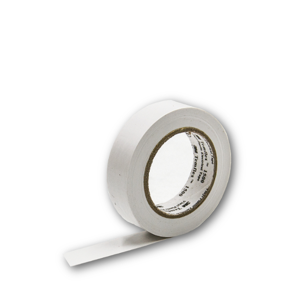 3M Isolierband 10m 15mm Breit Weiß 3M Isolierband 10m 15mm Breit Weiß