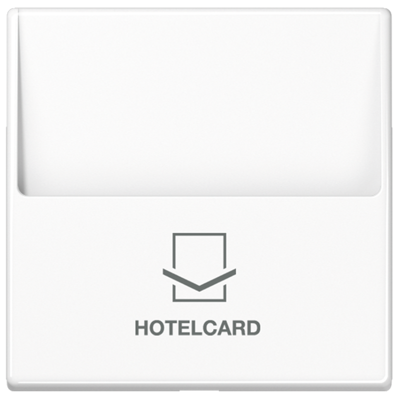 JUNG A590CARDWW Hotelcard-Schalter Alpinweiß