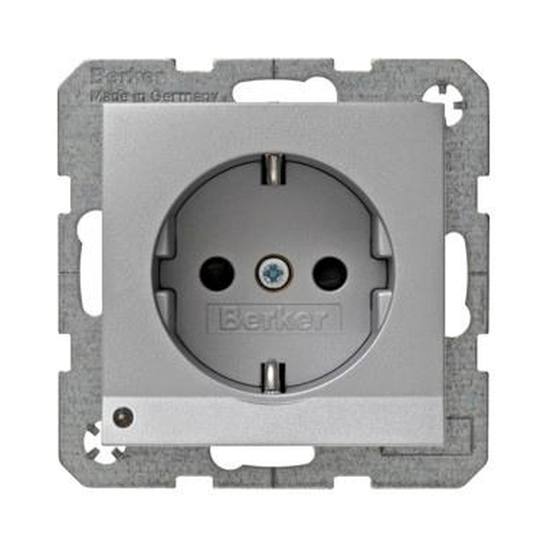 Berker 41091404 Steckdose SCHUKO mit LED-Orientierungslicht B.7 Steckdose SCHUKO mit LED-Orientierungslicht S.1  Anthrazit, Matt Berker 41091404 Steckdose SCHUKO mit LED-Orientierungslicht B.7 Steckdose SCHUKO mit LED-Orientierungslicht S.1  Anthrazit, Matt